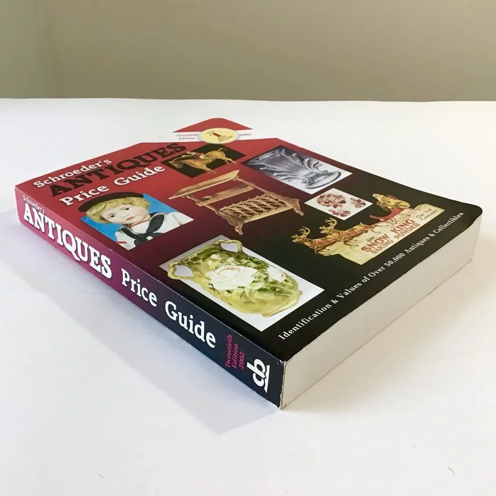 Schroeder’s Antiques Price Guide Book 20th Edition 2002 History Identification